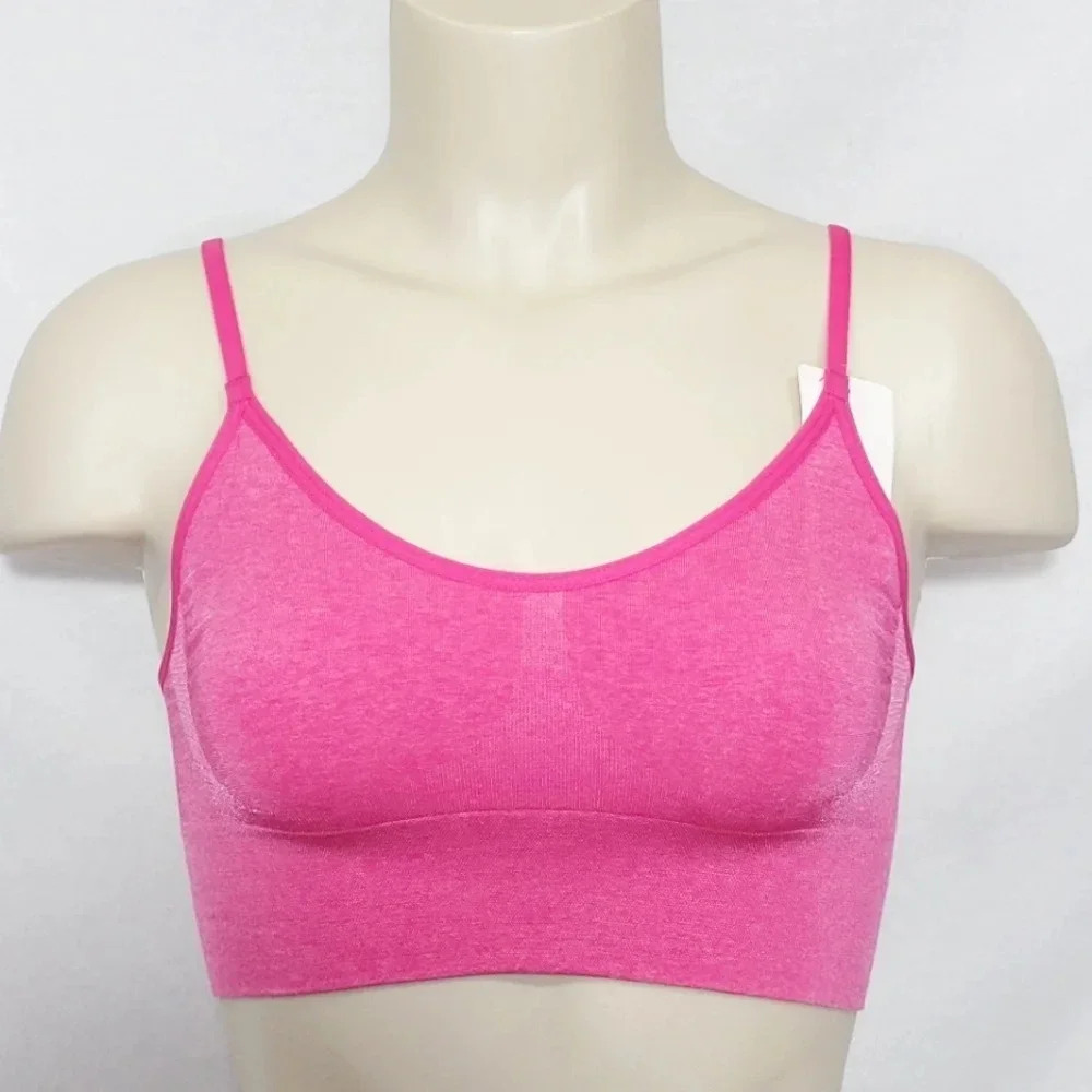 SMALL b.tempt'd by Wacoal 911255 B.Splendid Wire‎ Free Bralette Pink NWT
